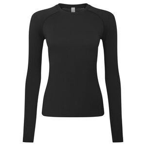 Onna Womens/Ladies Unstoppable Fresh Underscrub Plain Base Layer Top / Black